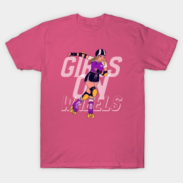 Roller Girls T-Shirt by MONMON-75